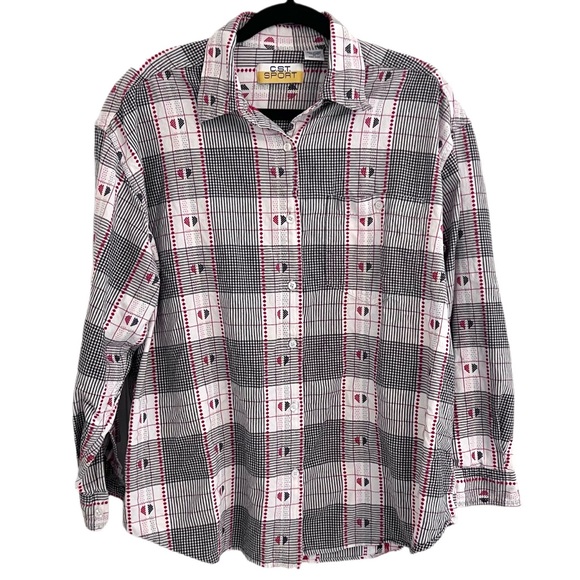 2x Cotton Vtg Button Down Shirt - Picture 1 of 5